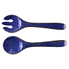 salad bowl and servers set